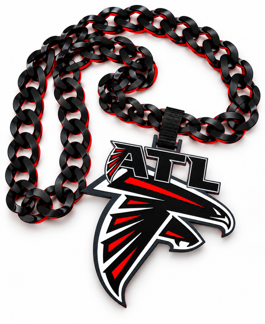 Atlanta Football Chain & Pendant