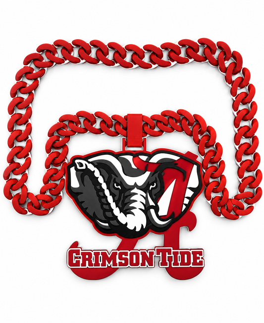 Crimson Tide Football Fan Chain