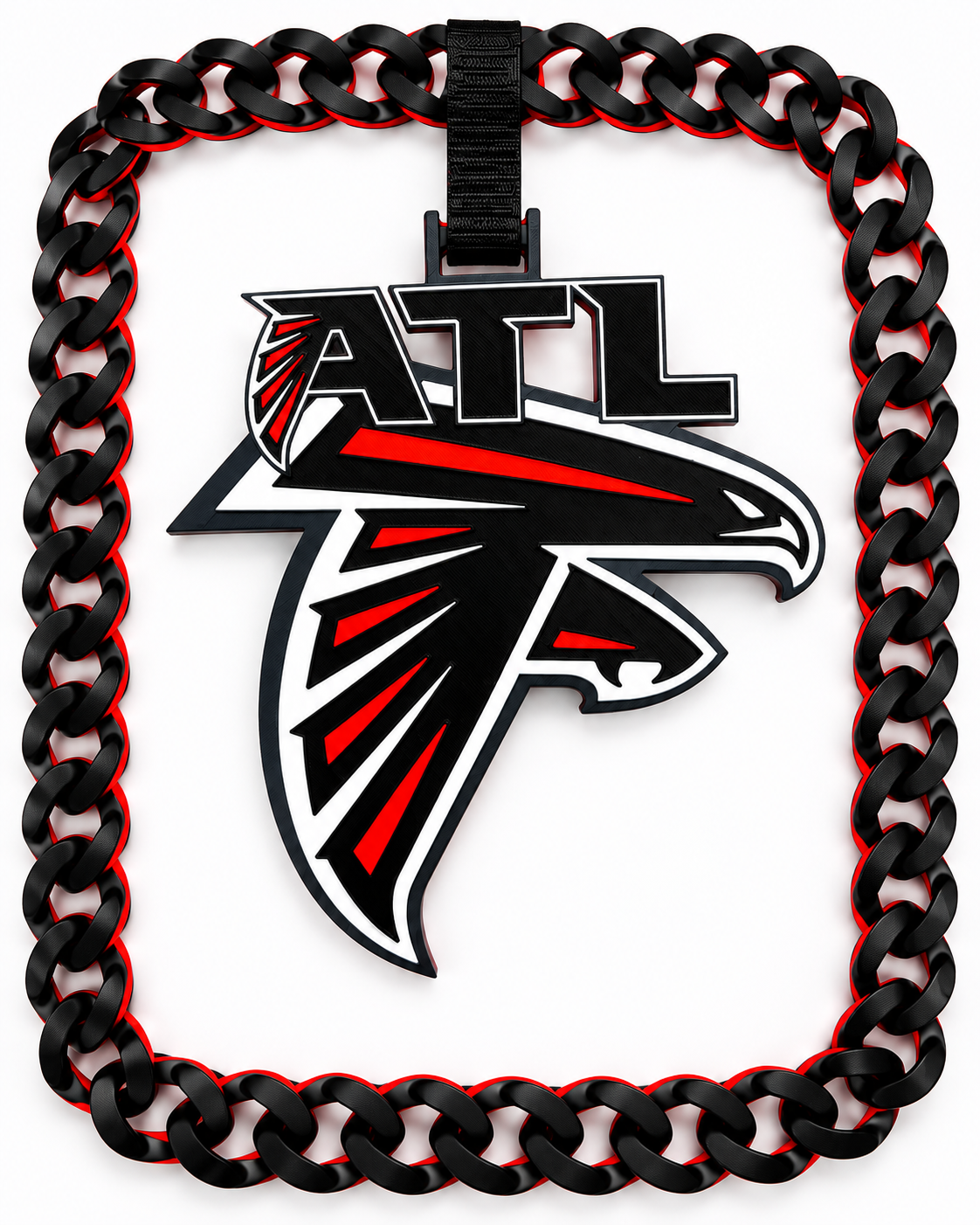 Atlanta Football Chain & Pendant