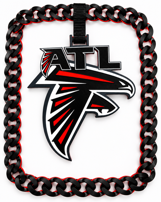 Atlanta Football Chain & Pendant