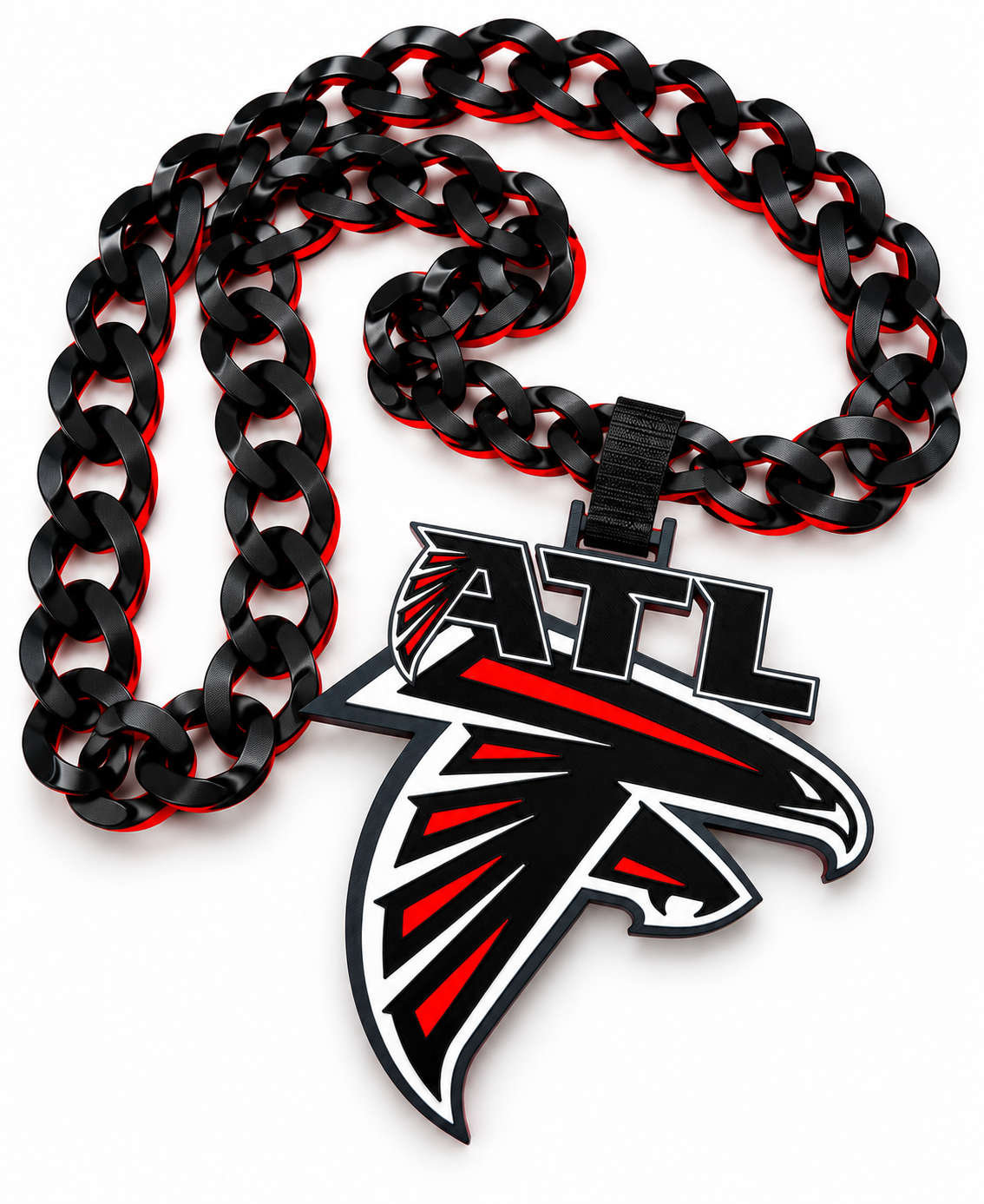 Atlanta Football Chain & Pendant