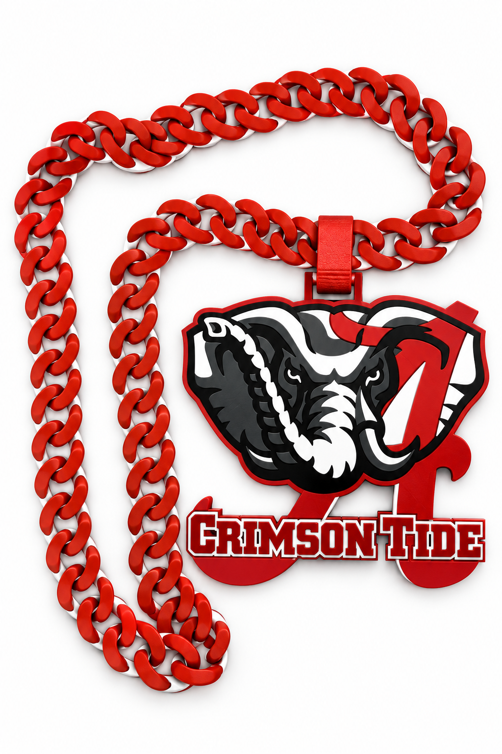 Crimson Tide Football Fan Chain