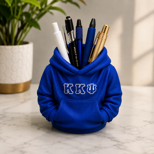 Kappa Kappa Psi (KKΨ) Hoodie Pen Holder | 3D Printed Desk Organizer