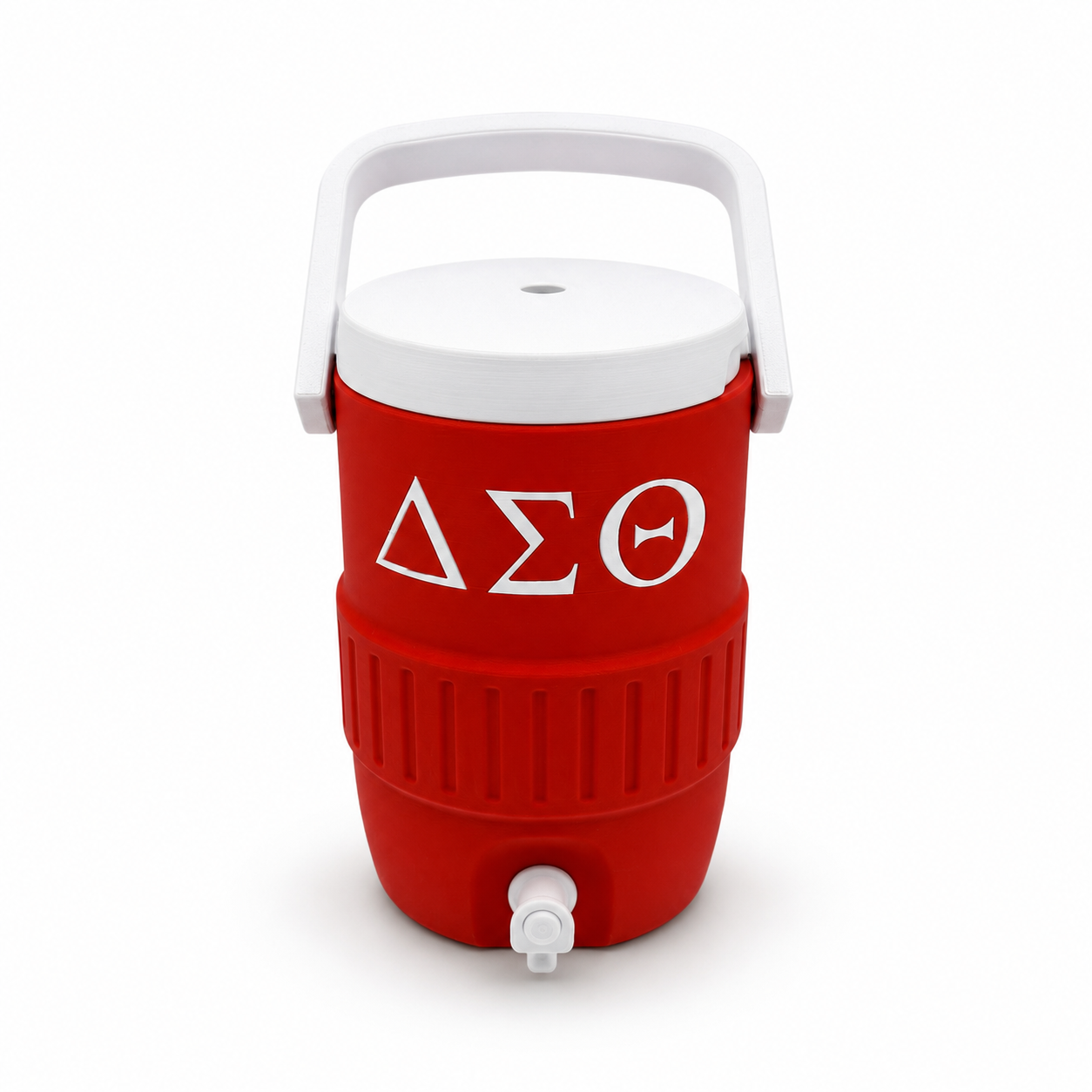 Delta Sigma Theta Mini Water Cooler 3D Printed Can Holder